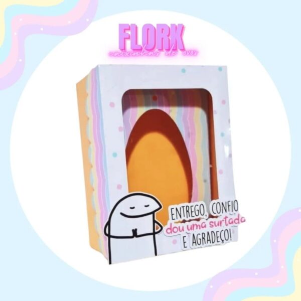 Caixas Ovos de Colher 250g Flork - Arquivo Digital