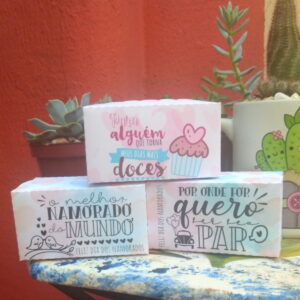 caixas pequenas doces dia dos namorados arquivo digital papel e scrapbook