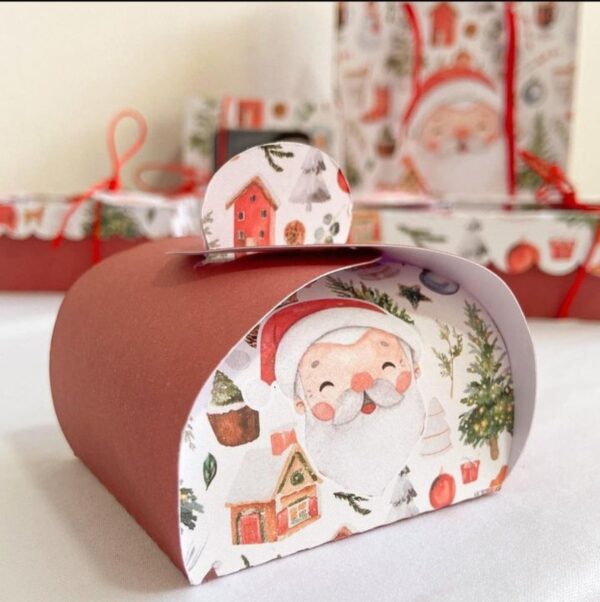 Caixas Personalizadas Natal - Arquivo Digital