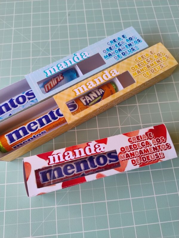 Caixinha Mandamentos Mentos Pdf E Png