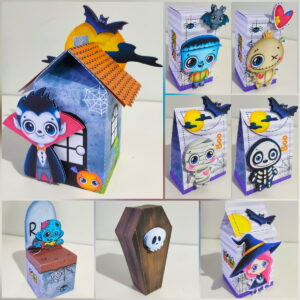 caixinhas personalizadas halloween studio e pdf png