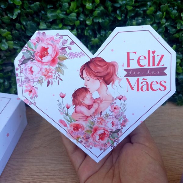 Caixinhas Personalizados Dia das Mães - Arquivo Digital