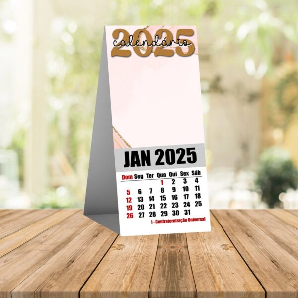 Calendários 2025 Neutros - Arquivo Digital