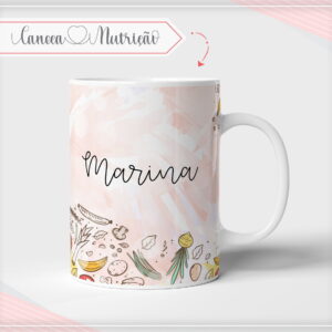 caneca nutricao profissoes arte digital arte digital
