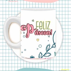 Caneca Páscoa 6 - Arquivo Digital