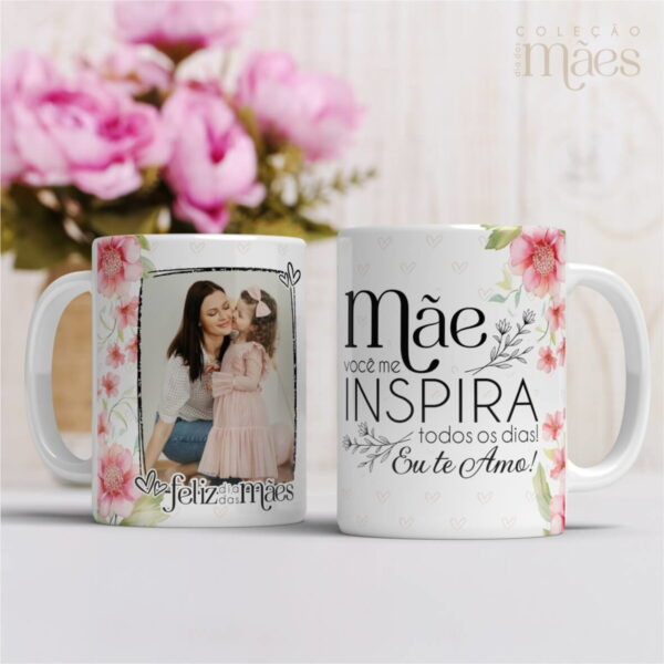 Canecas com Foto Dia das Mães - Arquivo Digital