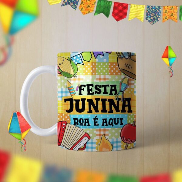 Canecas Festa Junina - Arquivo Digital