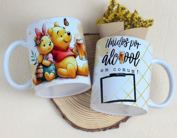 Canecas Personalizadas Dia dos Namorados - Arquivos Editáveis Casal