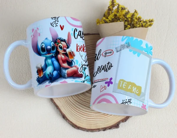 Canecas Personalizadas Dia dos Namorados - Arquivos Editáveis Casal