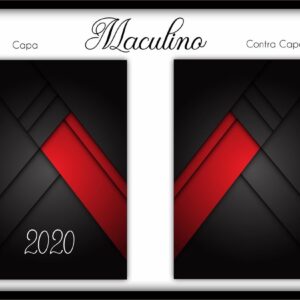 Capa e Contracapa Masculino - Arquivo Digital