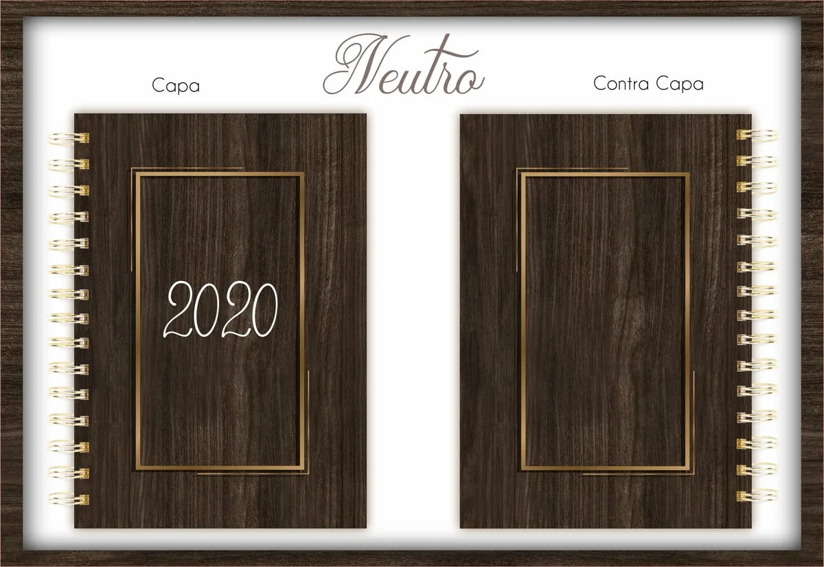 Capa e Contracapa Neutro - Arquivo Digital