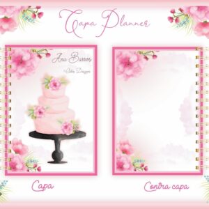 Capa Planner Confeitaria - Arq. Digital