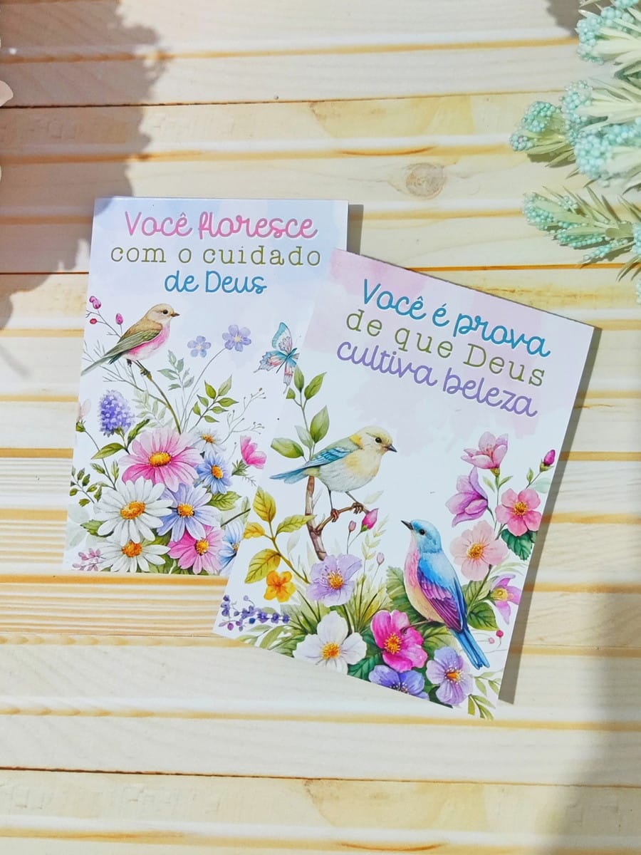 Capas Bloquinho 7x10 PNG Jardim Encantado 2 Capas Bloquinho 7x10 PNG Jardim Encantado - Imagem 2