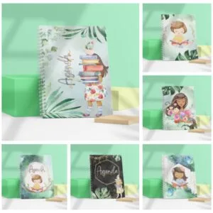 Capas Encadernação Meninas - Arquivo Digital