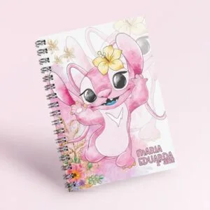 Capas Encadernação Stitch e Angel - Arquivo Digital 24 Capas Encadernação Stitch e Angel - Arquivo Digital