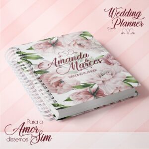 Capas Florais Planner Noiva - Arquivo Digital