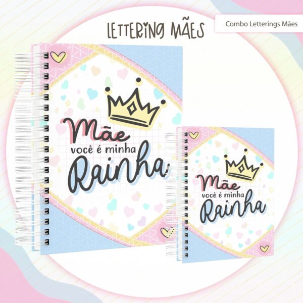 Capas Lettering Mães - Arquivo Digital
