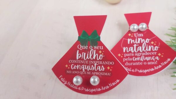 Card Brincos Natalinos - Pdf, Png e Canva