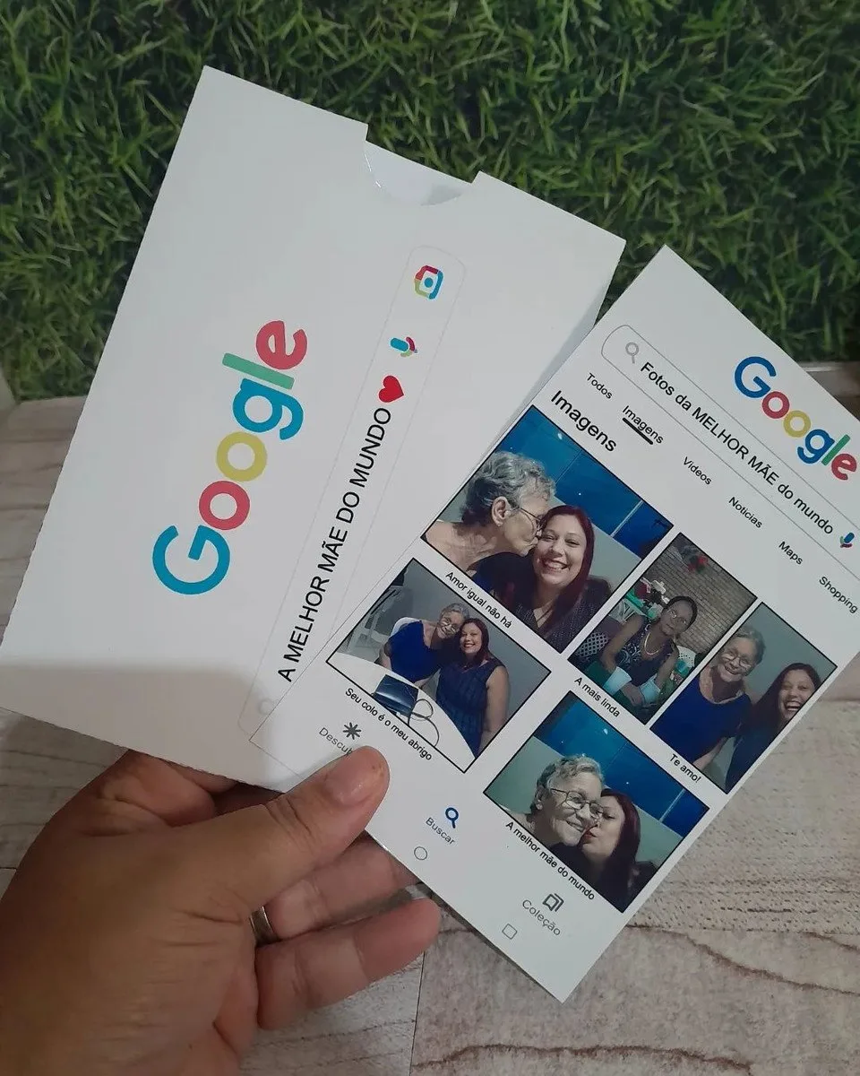 Cartão Google Dia das Mães - Studio e pdf 1 Cartão Google Dia das Mães - Studio e pdf