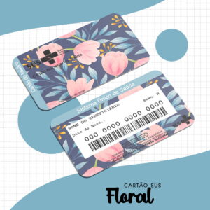 cartao sus adulto floral arquivo digital