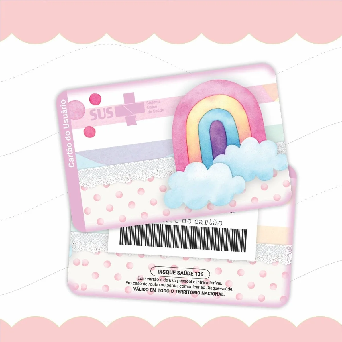 Cartão Sus Arco Iris - Arquivo Digital 1 Cartão Sus Arco Iris - Arquivo Digital