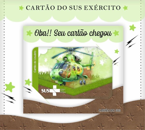 Cartão Sus Exército- Arquivo Digital
