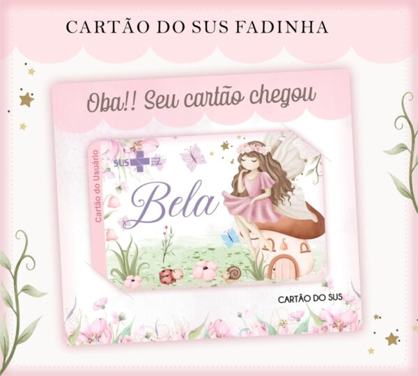 Cartão Sus Fadinhas - Arquivo Digital