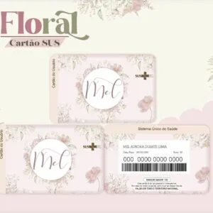 Cartão Sus Floral - Arquivo Digital 27 Cartão Sus Floral - Arquivo Digital