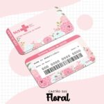 Cartao Sus Floral Editavel Arquivo Digital