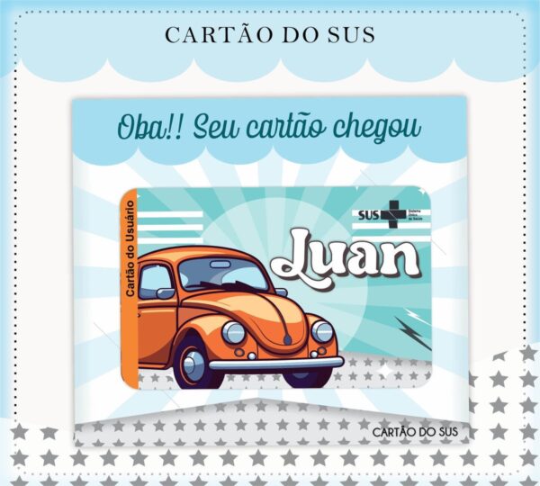 Cartão Sus Fusca - Arquivo Digital