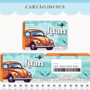 Cartão Sus Fusca - Arquivo Digital