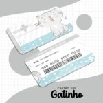 Cartão SUS Gatinho Menino Digital PNG Para Imprimir 10 cartao sus gatinho menino arquivo digital
