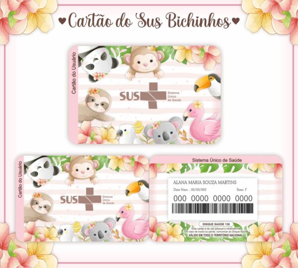 Cartão Sus Menina - ARQUIVO DIGITAL