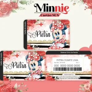 Cartão Sus Minnie - Arquivo Digital 14 Cartão Sus Minnie - Arquivo Digital