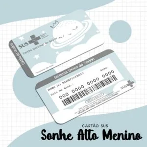 Cartão Sus Sonhe Alto Menino - Arquivo Digital 21 Cartão Sus Sonhe Alto Menino - Arquivo Digital