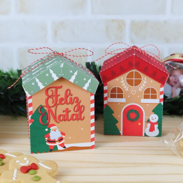 Casinha Porta Esfera Natal 2023 - Arquivo Digital
