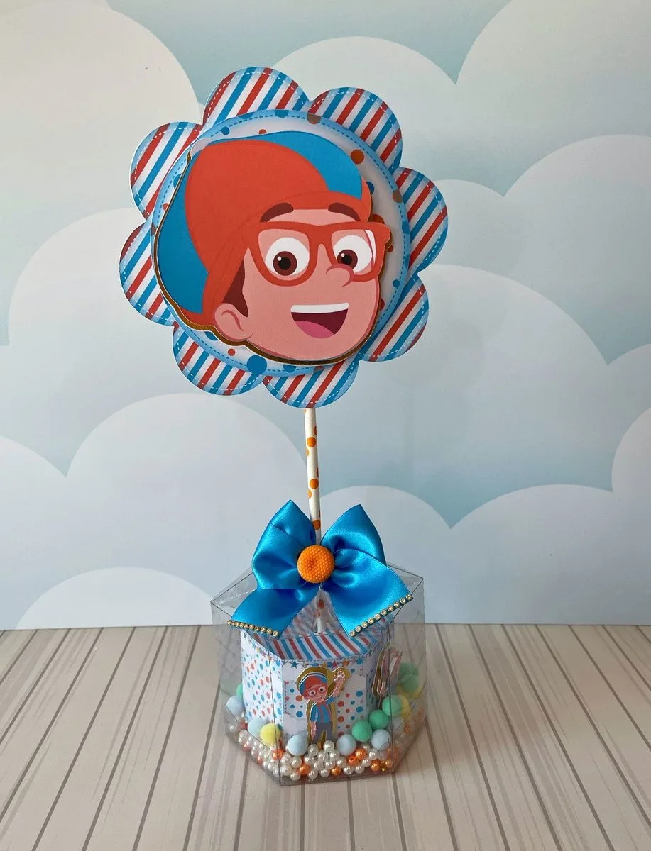 Centro de Mesa Blippi Acetato -studio e pdf