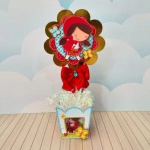 Centro de Mesa Chapeuzinho Vermelho -studio e pdf 23 Centro de Mesa Chapeuzinho Vermelho -studio e pdf