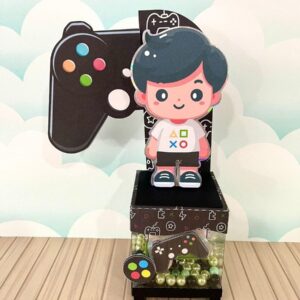 Centro de Mesa Gamer - Arquivo Digital