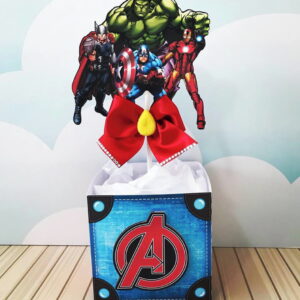 centro de mesa vingadores arquivo digital
