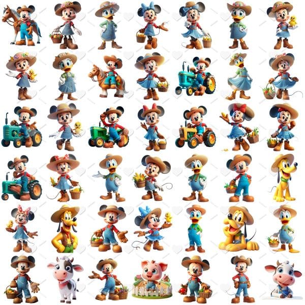 Cliparts Fazendinha Do Mickey E Sua Turma Png Imagens Cute 2