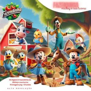 Cliparts Fazendinha Do Mickey E Sua Turma Png Imagens Cute 3
