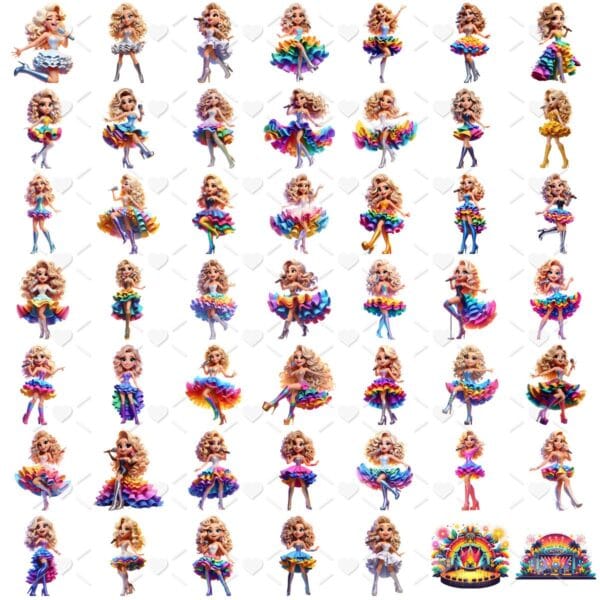 Cliparts Joelma Calypso Png Imagens 3D Cute Menina