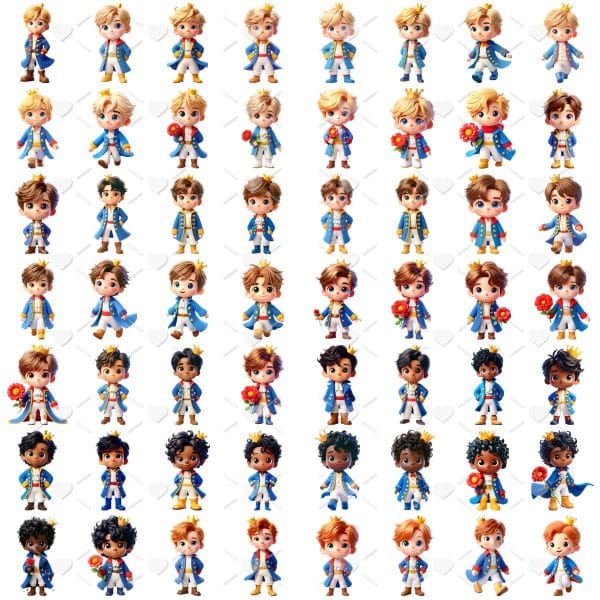 Cliparts O Pequeno Príncipe Png Imagens Baby 3D Mascotinho