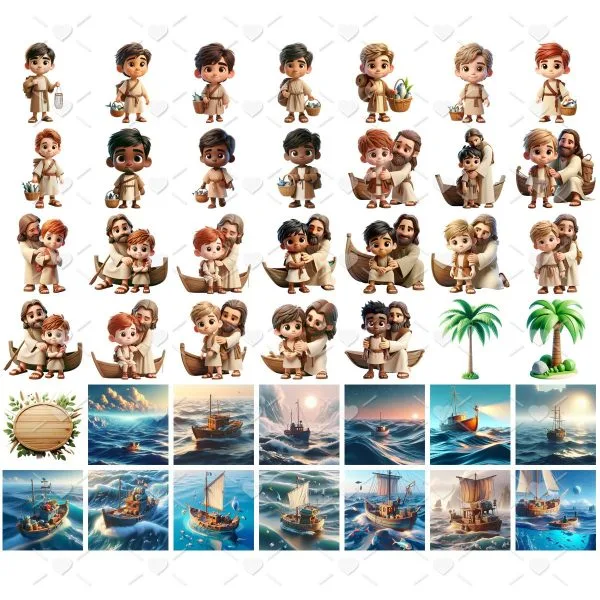 Cliparts Pedro Pescador Discipulo De Jesus Png Imagens Baby