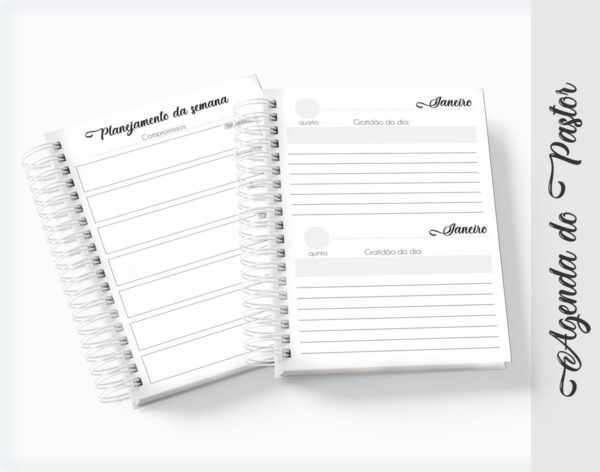 Coleção Agendas do Pastor - Arquivo Digital