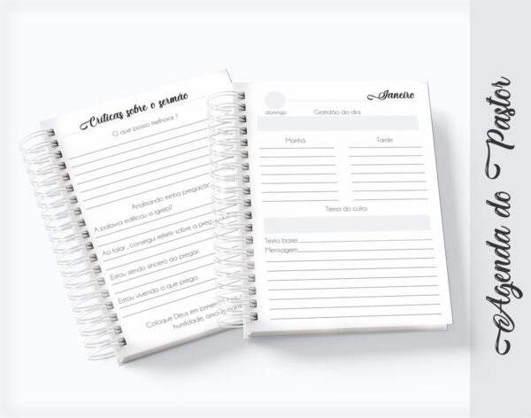 Coleção Agendas do Pastor - Arquivo Digital
