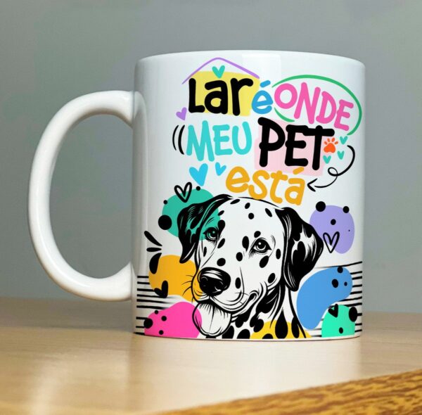 Coleção Artes para Sublimação Caneca Pets - Arquivo Digital