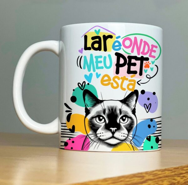 Coleção Artes para Sublimação Caneca Pets - Arquivo Digital