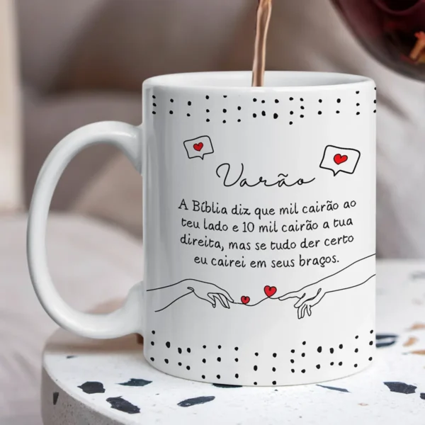 Coleção Cantadas de Crente para Sublimação em Canecas